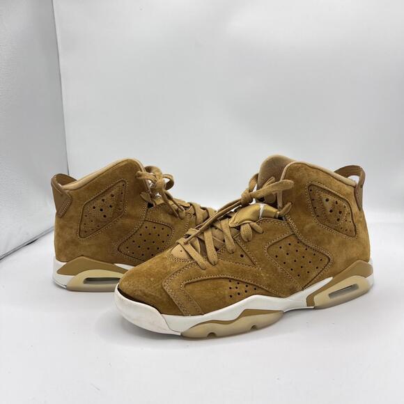 Air Jordan Retro 6‎ VI “Wheat” Golden Harvest (384664-705) 2017 Mens Size 7Y